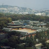 창덕궁의 전경